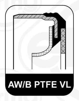 Krukas oliekeerring Achter (150x180x15) past: RVI C, D, K, KERAX, PREMIUM 2, T  VOLVO 7500, 7700, 7900, 8300, 8500, 8900, 9300, 9400, 9500, 9700, 9900, A, B11, B9, FH, FM, FM II D11A-330-G9A300