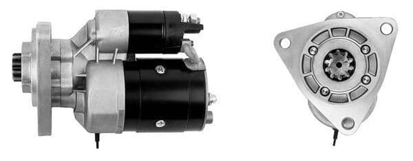 Starter (12V, 3kW, aantal tanden 10 pcs, (en) new with a deposit) past: BELARUS 1021.4, 1021.5, 1021.6, 1025.2, 1025.3, 1025.4, 510, 511, 511.1, 512, 512.2, 520, 522, 570, 572, 611, 612, 800, 811