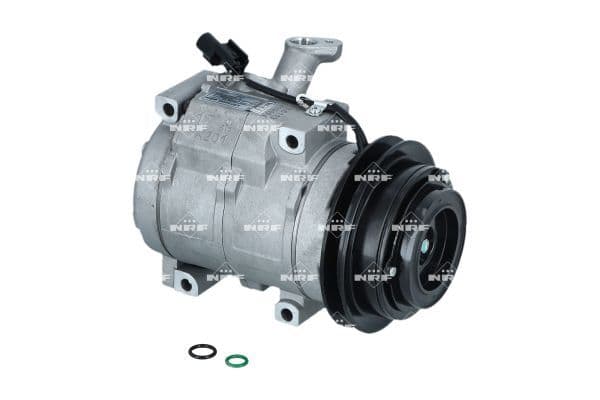Airconditioning compressor past: MITSUBISHI PAJERO II, PAJERO III 3.2D 04.00-09.07
