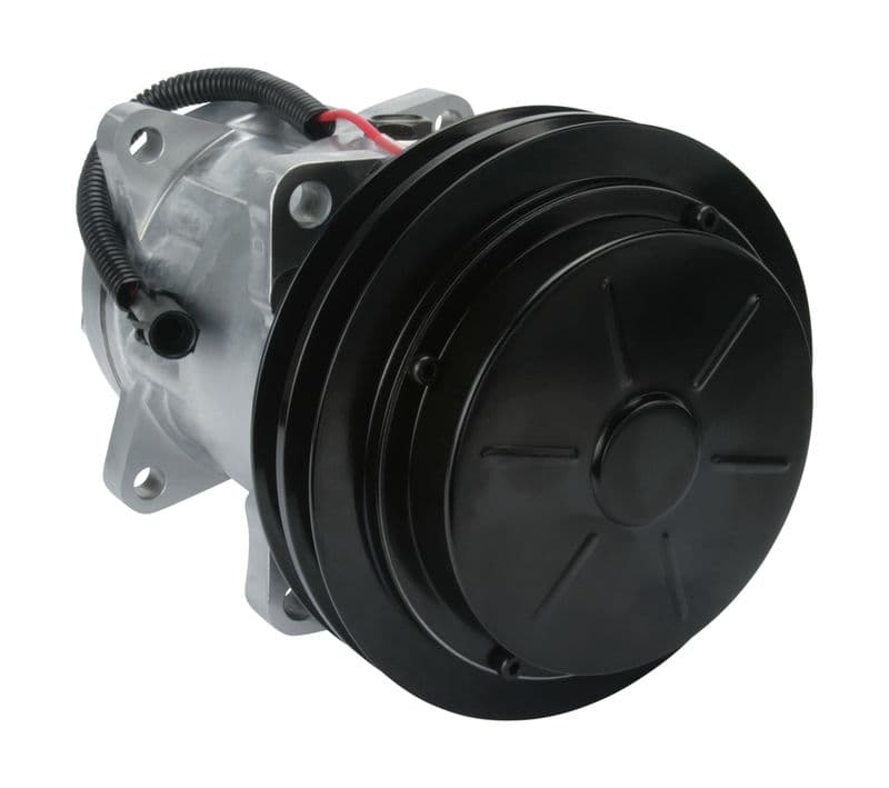 Airconditioning compressor 12V (R134a) past: CASE IH 48, 48 A, 52 2WD, 52 4WD, 58, 58 A, 63 2WD, 63 4WD, 68, 68 A, 75, 75 A, 235, 260, 290, 315, 340, 370, 110, 115, 120, 125, 130, 140, 120 2WD