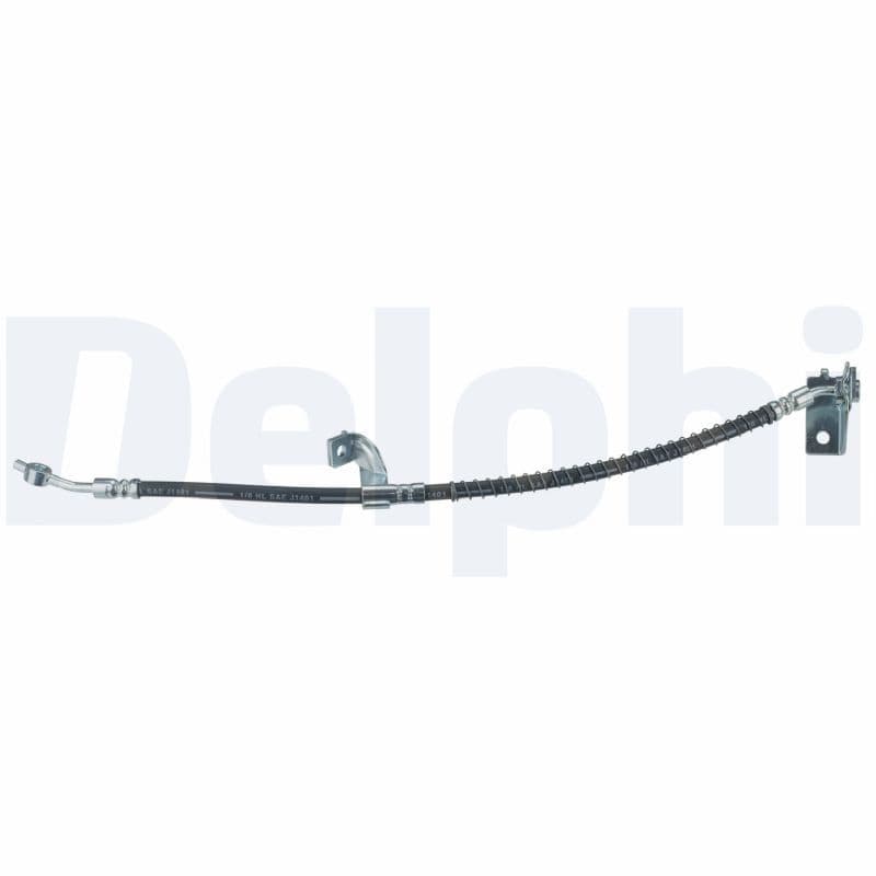 Remleiding/slang flexibel Voor Links (lengte 490mm, M10) past: HYUNDAI I40 I, I40 I CW 1.6/1.7D/2.0 07.11-05.19