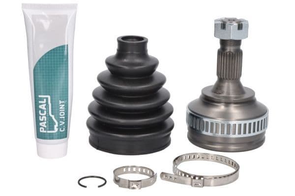 CV-gewricht buitenste Links/Rechts (25z/34z/58,5mm  ABS:48) past: CITROEN BERLINGO, C3 PICASSO, C4 II, DS4, XSARA PICASSO  PEUGEOT 2008 I, 207, 3008 I, 308, 308 I, 5008, PARTNER 1.4-2.0D 01.99-