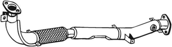 Uitlaatpijp Voor (flexibel) past: MITSUBISHI CARISMA 1.6/1.8 05.95-06.06