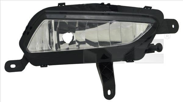 Mistlamp Voor Links (H8) past: OPEL ASTRA K, ZAFIRA C 10.11-12.19