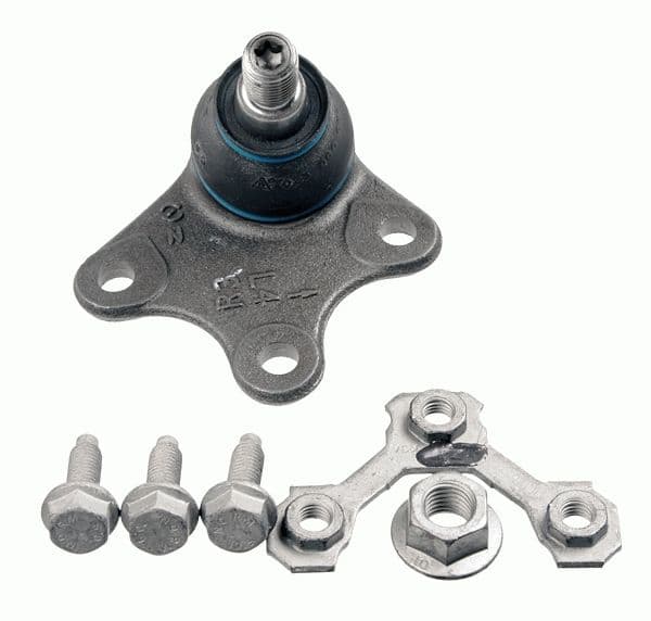Kogelgewricht van de as Links (voor) (diameter kegel 14,8mm) past: AUDI A2  SEAT CORDOBA, IBIZA III, LEON, TOLEDO II  SKODA FABIA I, FABIA I PRAKTIK, FABIA II, ROOMSTER 1.0-2.0 10.98-