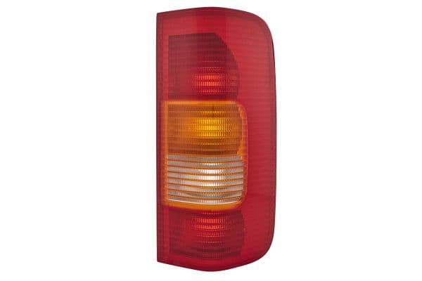 Achterlicht Rechts (P21/5W/P21W, kleur indicator oranje, kleur van het glas red, anti-fog licht, achteruitrijlicht) past: VW LT II Bus / Gesloten lichaam 05.96-07.06
