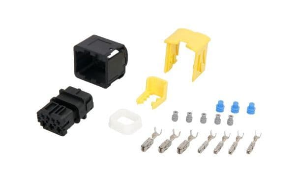 Draadstekker (aantal pinnen: 7, vorm van de stekker: rechthoekig, vrouwelijk, HDSCS, voor achterlichten) past: MERCEDES ACTROS MP4 / MP5 07.11-