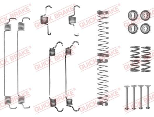 Accessory Kit, brake shoes