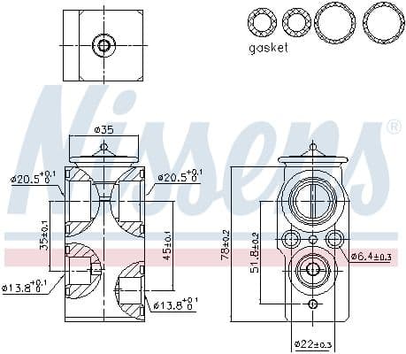 Airconditioning ventiel past: VOLVO S60 III, S90 II, V60 I, V60 II, V90 II, XC60 II, XC90 II 2.0-2.0H 09.14-