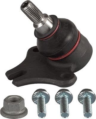 Kogelgewricht van de as Links/Rechts (bodem/buitenkant voor) (diameter kegel 18  38mm, met extra's) past: SEAT TOLEDO I  VW CORRADO, GOLF III, PASSAT B3/B4, VENTO 1.9D-2.9 06.91-04.99