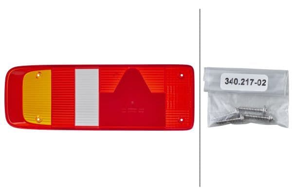 Lampenkap, achter Rechts