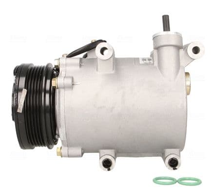 Airconditioning compressor past: VOLVO C30, S40 II, V50  FORD C-MAX, FOCUS C-MAX, FOCUS II 1.4-2.0LPG 10.03-12.12