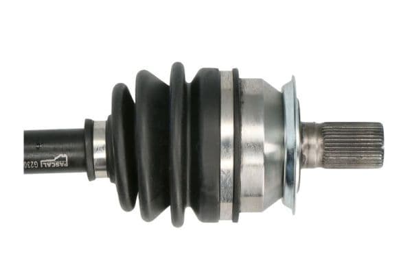 Aandrijfas Voor Links 602mm (nieuw, voertuigen zonder ABS) past: MAZDA 3 1.3-2.0 10.03-12.09