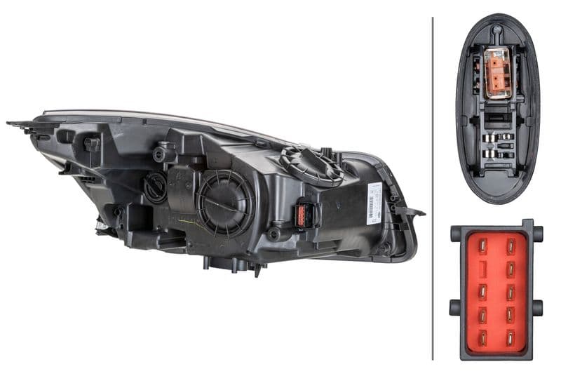 Koplamp Links (D1S/H11/PY21W, elektrisch, met motor, met gloeilamp) past: OPEL INSIGNIA A 07.08-05.13