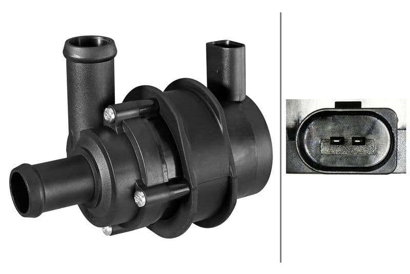 Extra waterpomp (werkingsmodus elektrisch) past: AUDI A1, A3  SEAT ALTEA, ALTEA XL, IBIZA IV, IBIZA IV SC, IBIZA IV ST, LEON, TOLEDO IV  SKODA FABIA II, OCTAVIA II, RAPID 1.2/1.2LPG 11.08-05.22
