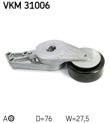 Multi-V riemspanner past: AUDI A4 B5, A4 B6, A4 B7, A6 C5, A6 C6  SEAT EXEO, EXEO ST 1.6/1.8/2.0 07.00-05.13