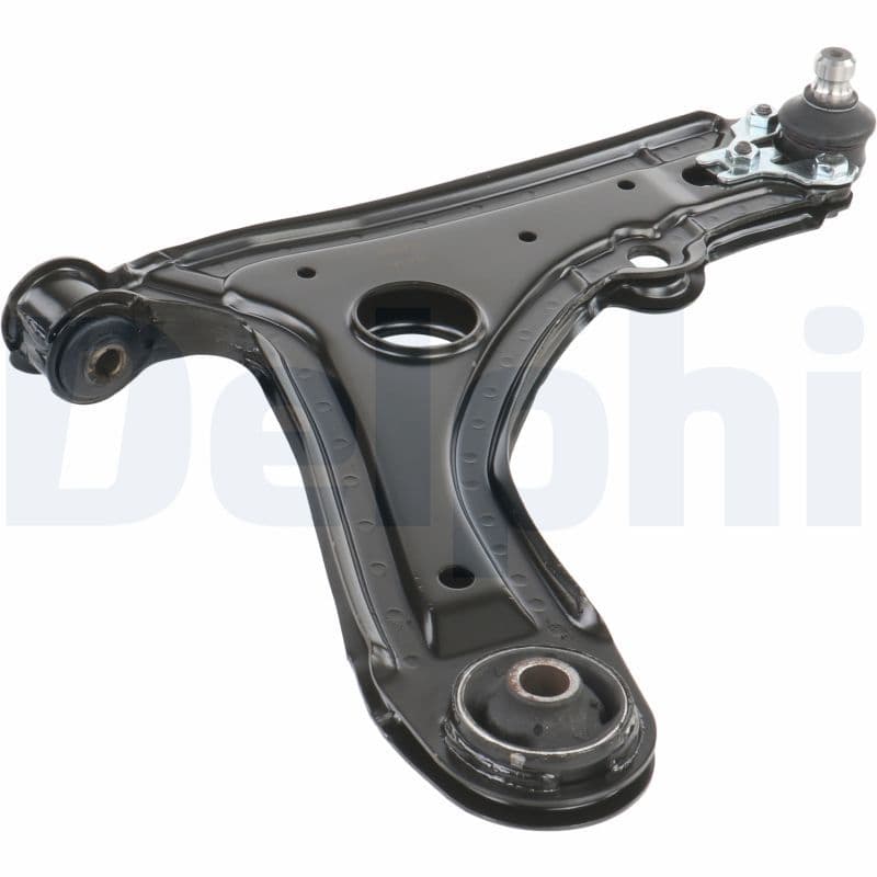Vooras spoorcontrole arm Rechts bodem voor 19 mm (met kogelgewricht) past: SEAT CORDOBA, CORDOBA VARIO, IBIZA II, INCA, TOLEDO I  VW CADDY, CADDY II, CADDY III, CORRADO, GOLF II 1.0-2.0 08.82-06.09