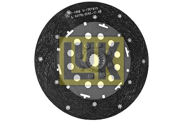 Koppelingsplaat/plaat biologisch (250mm volledig profiel) past: DEUTZ FAHR 3.30 F, 3.30 V, 3.50 F, 3.50 S, 3.50 V, 3.70 F, 3.70 V, 3.90 F, 3.90 S, DX 3.57, DX 4.07, DX 4.17, D 4507, D 4507 C