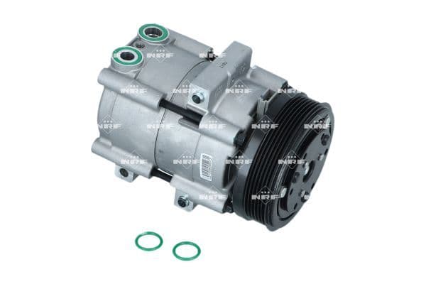 Airconditioning compressor past: FORD COUGAR, MAVERICK, MONDEO I, MONDEO II, MONDEO III, TRANSIT, TRANSIT TOURNEO  JAGUAR X-TYPE I 1.8D-3.0 06.93-