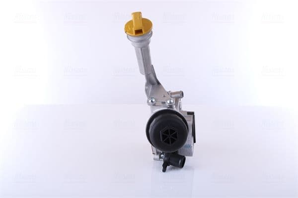 Olie radiator (met oliefilterbehuizing) past: ALFA ROMEO MITO  FIAT 500, 500 C, 500L, DOBLO, DOBLO CARGO, FIORINO, GRANDE PUNTO, IDEA, LINEA, PUNTO, PUNTO EVO, QUBO, STRADA, TIPO 1.3D/1.4 10.04-