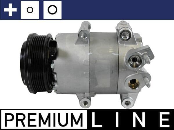 Airconditioning compressor past: FORD B-MAX, FIESTA, FIESTA VI, FOCUS III 1.25-1.6D 06.08-
