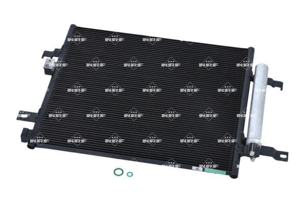 A/C condensator (met droger) past: ABARTH 124 SPIDER  FIAT 124 SPIDER 1.4 03.16-