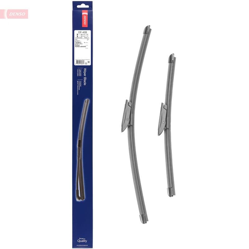 Wisserblad voegloos Voor 500/350mm past: RENAULT TWINGO III  SMART FORFOUR, FORTWO 07.14-