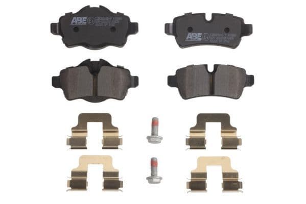 Remblokken set Achter , past: MINI (R50, R53), (R52), (R56), (R57), (R58), (R59), CLUBMAN (R55), CLUBVAN (R55) 1.4-2.0D 06.01-06.15