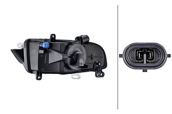 Mistlamp Voor Rechts (H8) past: AUDI A1 8X 05.10-06.18