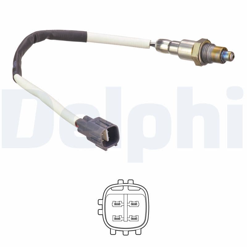 Lambda sonde (aantal draden 4, 390mm) past: TOYOTA AYGO, AYGO X, YARIS 1.0 05.14-