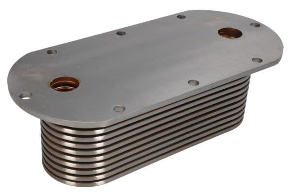 Olie radiator (125x82mm) past: JOHN DEERE 4050, 4050 HI-CROP, 4055, 4250, 4250 HI-CROP, 4255, 4350, 4440, 4440 HI-CROP, 4450, 4455, 4555, 4620, 4630, 4640, 4650, 4755, 4760, 4840, 4850, 4955, 4960