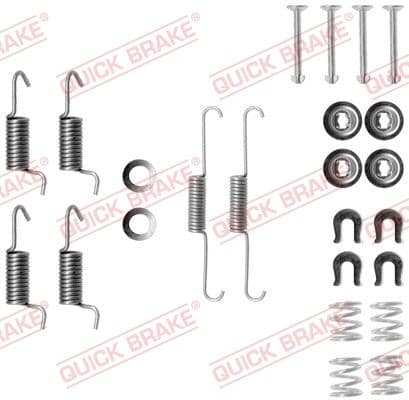 Accessory Kit, parking brake shoes
