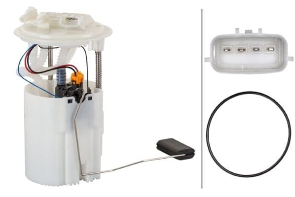 Elektrische brandstofpomp (module) past: RENAULT MEGANE III, SCENIC III 1.5D/1.6D 11.08-09.16