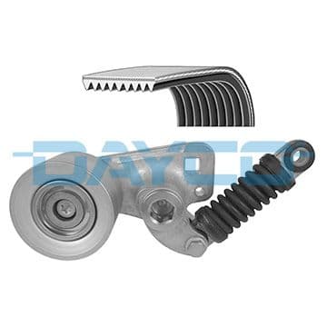 Multi-V-riemset met spanner past: MERCEDES ACTROS, ACTROS MP2 / MP3 OM541.920-OM542.962 04.96-