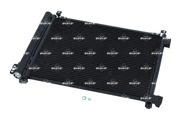 A/C condensator (met droger) past: NISSAN MICRA IV 1.2 05.10-10.15