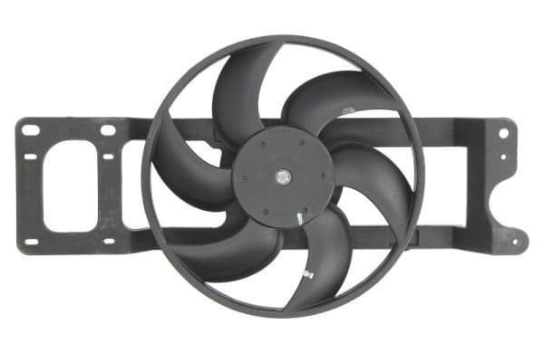 Radiatorventilator (met huisvesting) past: DACIA LOGAN  RENAULT CLIO II, KANGOO, KANGOO EXPRESS, LOGAN I 1.2-1.9D 08.97-