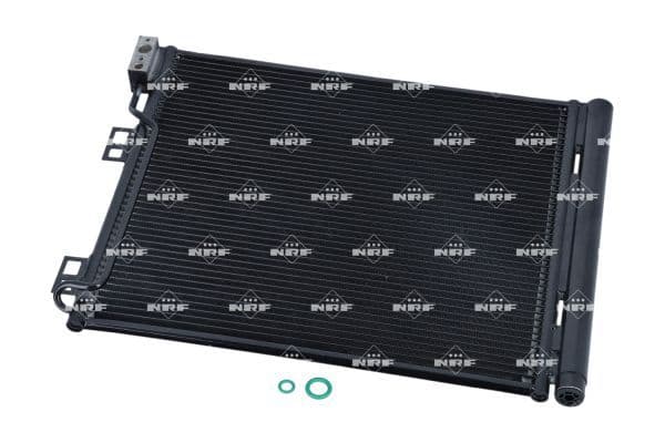 A/C condensator (met droger) past: NISSAN NV200, NV200 / EVALIA 1.5D 02.10-