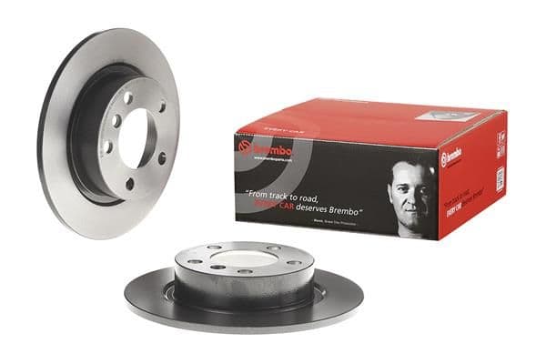 Brake disc Achter Links/Rechts past: MINI COUNTRYMAN (R60), PACEMAN (R61) 1.6/1.6D/2.0D 08.10-10.16