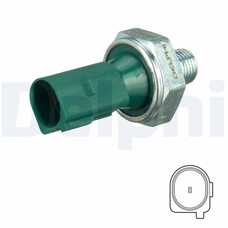 Sensor, oil pressure