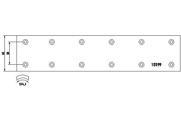 Stuurstang Achter Links/Rechts (L-627mm, seargent) past: MAN F2000, TGA, TGM I, TGS I, TGX I 01.94-