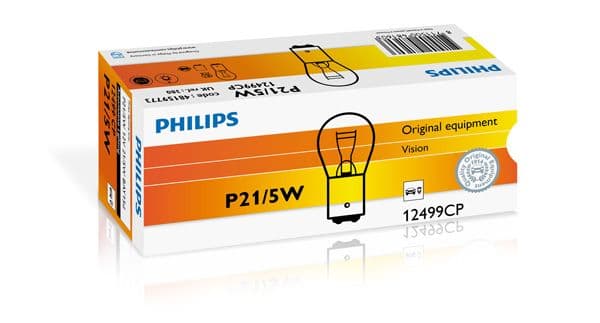 Gloeilamp (Karton 10pcs) P21/5W 12V 5/21W BAY15D basislamp