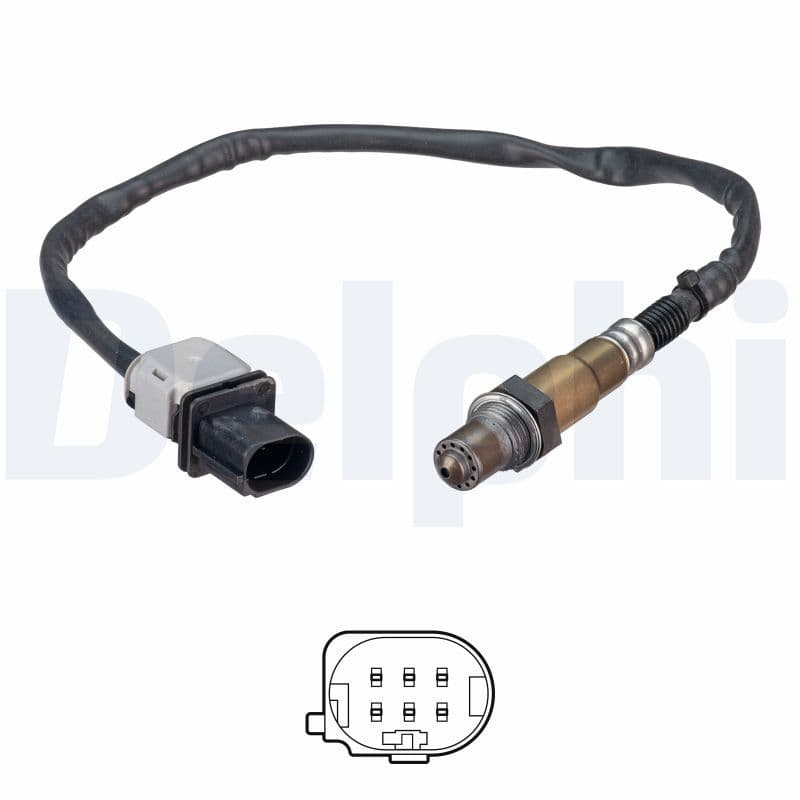 Lambda sonde (aantal draden 5, 500mm) past: VOLVO S60 II, V60 I, V70 III, XC60 I, XC70 II 2.0D/2.4D/2.4DH 08.07-07.18