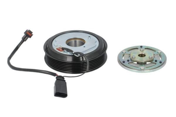 Airco compressor koppeling compleet (DENSO 12V 6PK 125mm) past: AUDI A6 ALLROAD C7, A6 C7, A7, Q7 2.8/3.0 05.14-12.19