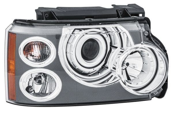 Koplamp Rechts (bi-xenon, D1S/H7/H8/PY21W/W5W, elektrisch, met motor) past: LAND ROVER RANGE ROVER III L322 05.05-04.09