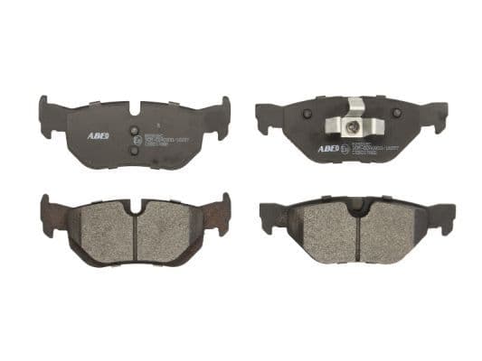 Remblokken set Achter , past: BMW 1 (E81), 1 (E82), 1 (E87), 1 (E88), 3 (E90), 3 (E91), 3 (E92), 3 (E93), 3 (F30, F80), X1 (E84), X3 (F25) 1.6-3.0D 06.04-10.18