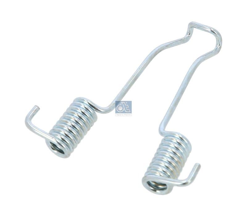 Spring, brake shoes