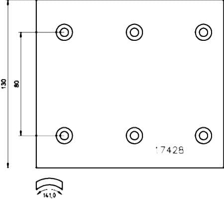 Uitlaatsysteem hanger past: OPEL ASTRA F, ASTRA F CLASSIC, CALIBRA A, KADETT E, OMEGA A, SENATOR B, VECTRA A  SAAB 9-3, 900 II 1.4-3.0 12.87-08.03