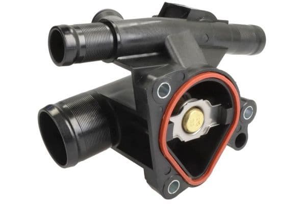 Thermostaat koelsysteem (89°C, in huisvesting) past: NISSAN QASHQAI +2, QASHQAI I, QASHQAI II, X-TRAIL, X-TRAIL II, X-TRAIL III  OPEL VIVARO A  RENAULT ESPACE IV, GRAND SCENIC II 1.3-2.5D 10.01-