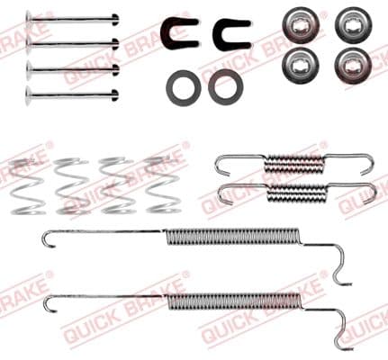 Accessory Kit, brake shoes