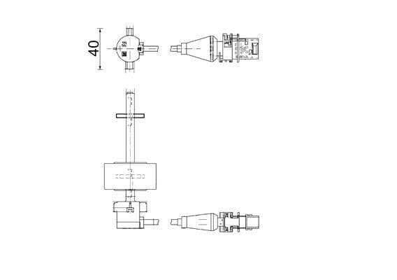 Sensor koelvloeistofpeil past: DAF XF II MX-11270-MX-13390 06.21-